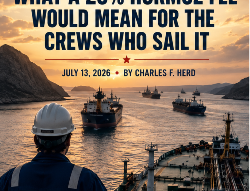 The Guardian and the Tollbooth: What a 20% Hormuz Fee Would Mean for the Crews Who Sail It