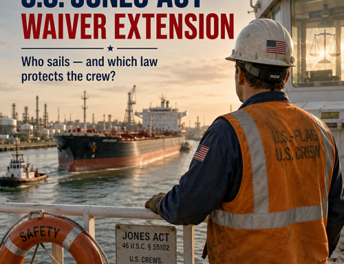 The Waiver That Will Not Weigh Anchor: The White House Weighs a Third U.S. Jones Act Extension