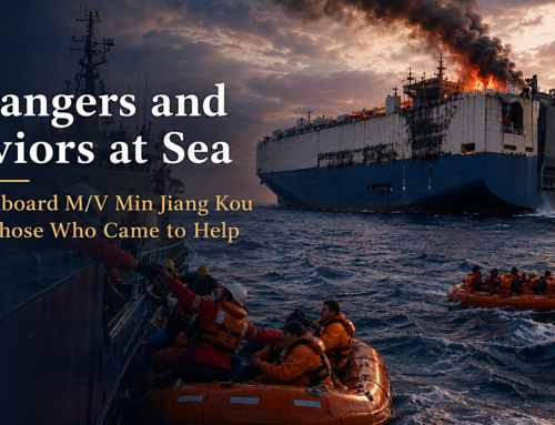 Strangers and Saviors at Sea: Fire Aboard M/V Min Jiang Kou and the Those Who Came to Help