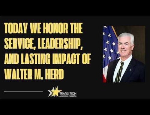 Fair Winds and Farewell: Celebrating the Retirement of Colonel Walter M. Herd