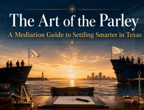 The Art of the Parley: A Mediation Guide to Settling Smarter in Texas
