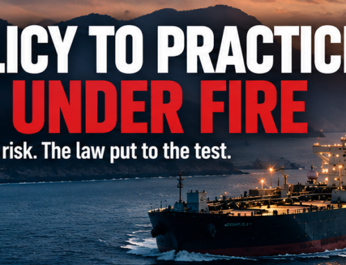 From Policy to Practice, Hormuz Under Fire